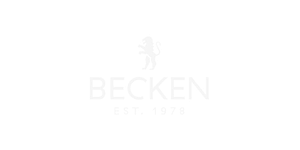 weißes Logo von Becken - einem Partner von RAS Services