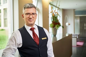 Sinisa Zeljko - RAS Concierge in den Parkside Apartments, Berlin