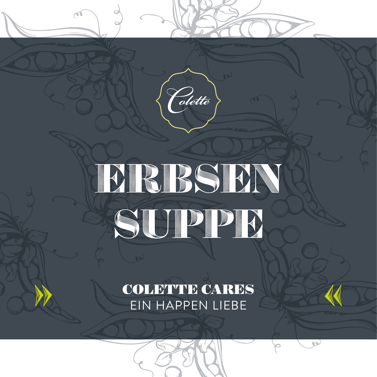 Deckblatt für Rezept 'Erbsensuppe' von Colette Cares