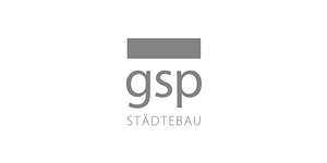 schwarzes Logo von GSP Städtebau - einem Partner von RAS Services
