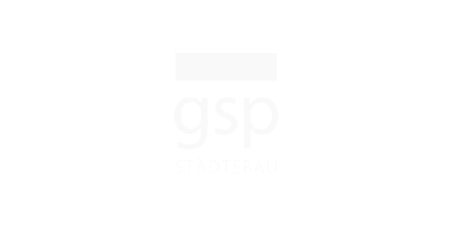 weißes Logo von GSP Städtebau - einem Partner von RAS Services