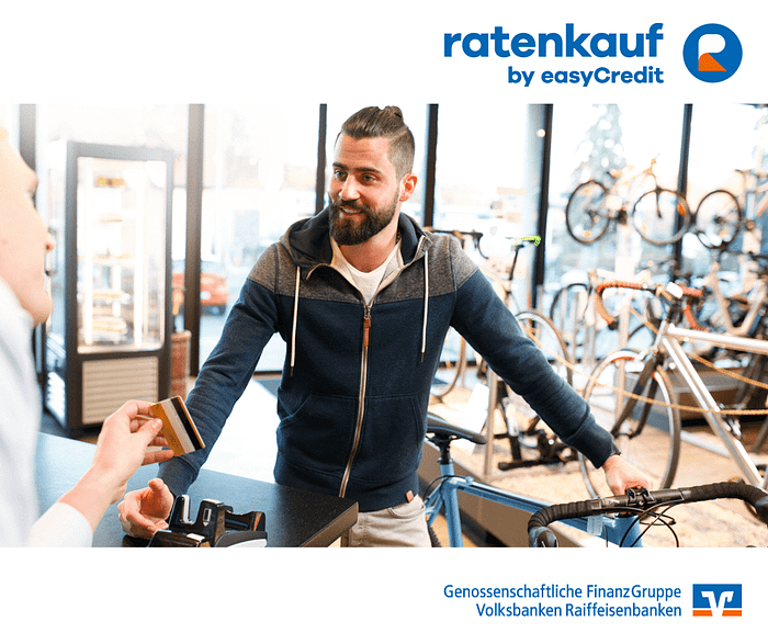 Social Media Beitrag - easyCredit-ratenkauf als Zahlungsart im Fahrradhandel