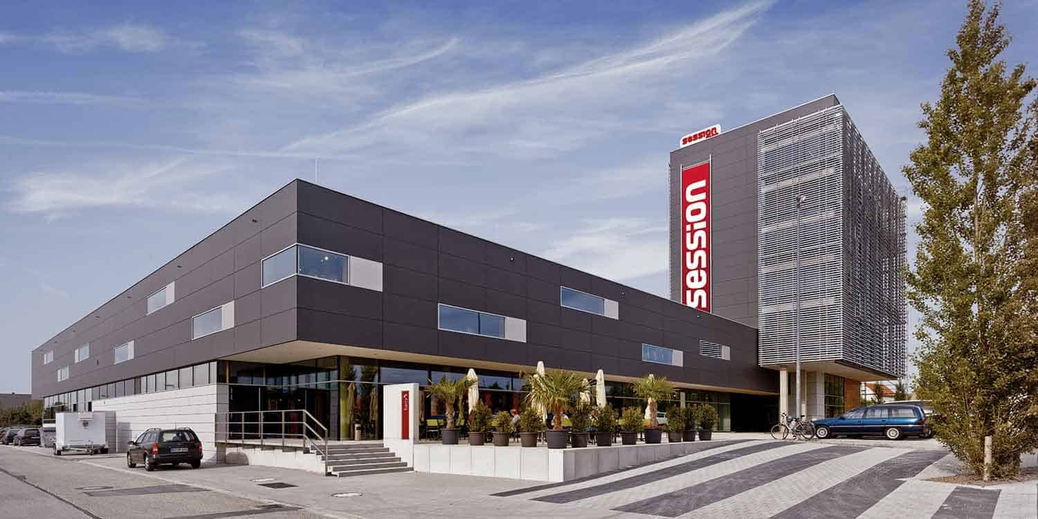 Außenansicht des session Standorts in Walldorf
