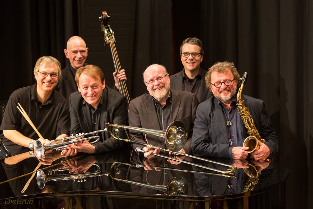 Musiker Swinging Christmas