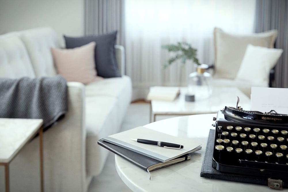 luxuriös eingerichtetes Wohnzimmer in der Tertianum Premium Residence