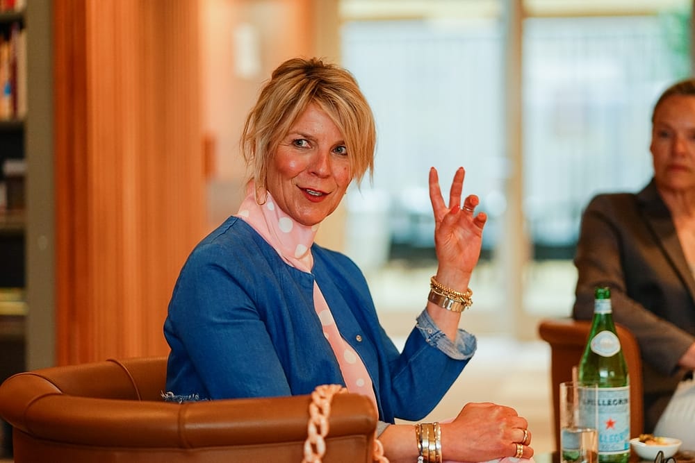 Sabine Heyden-Straub im Gespräch beim Tertianum Circle-Event