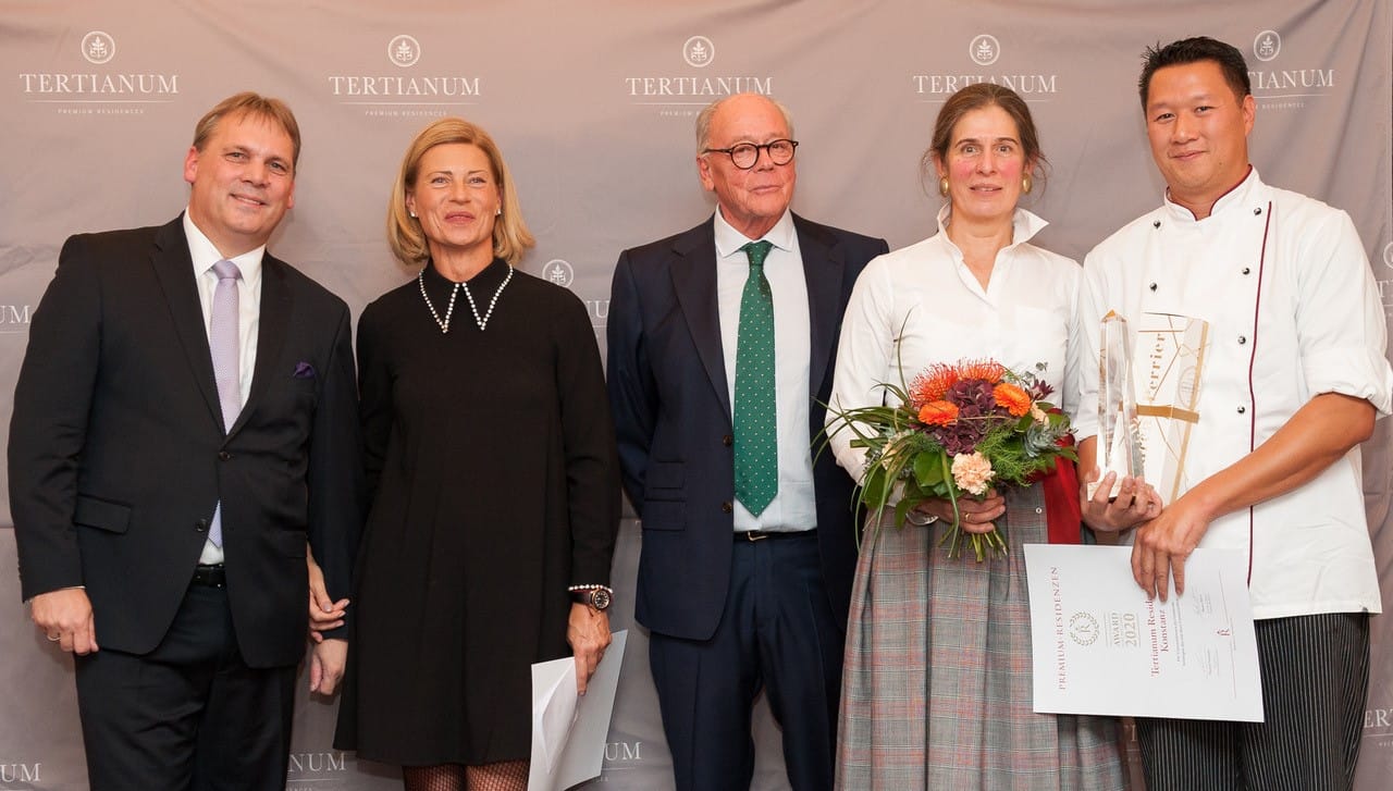 Gruppenfoto bei Preisverleihung