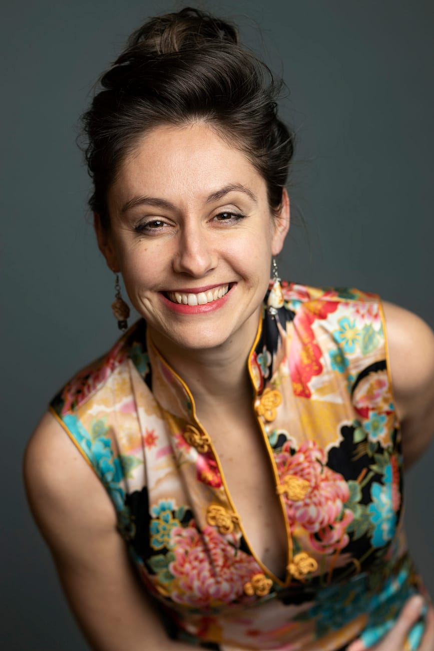 Violinistin Camille Phelep