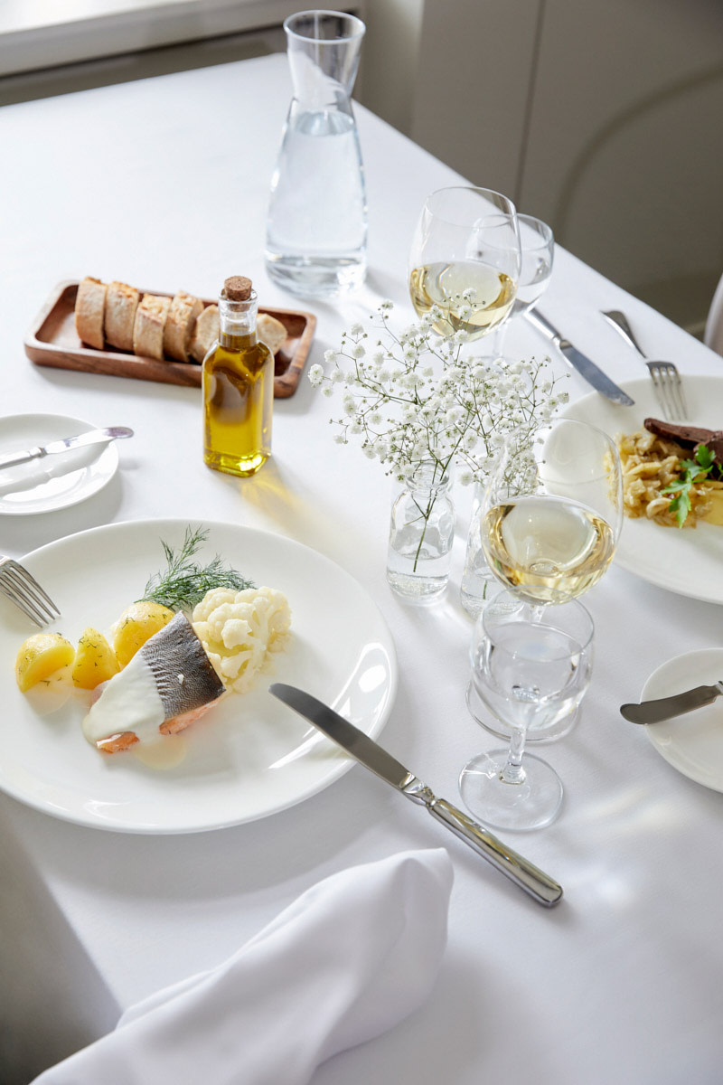 Gedeckter Tisch in der Tertianum Residenz Konstanz