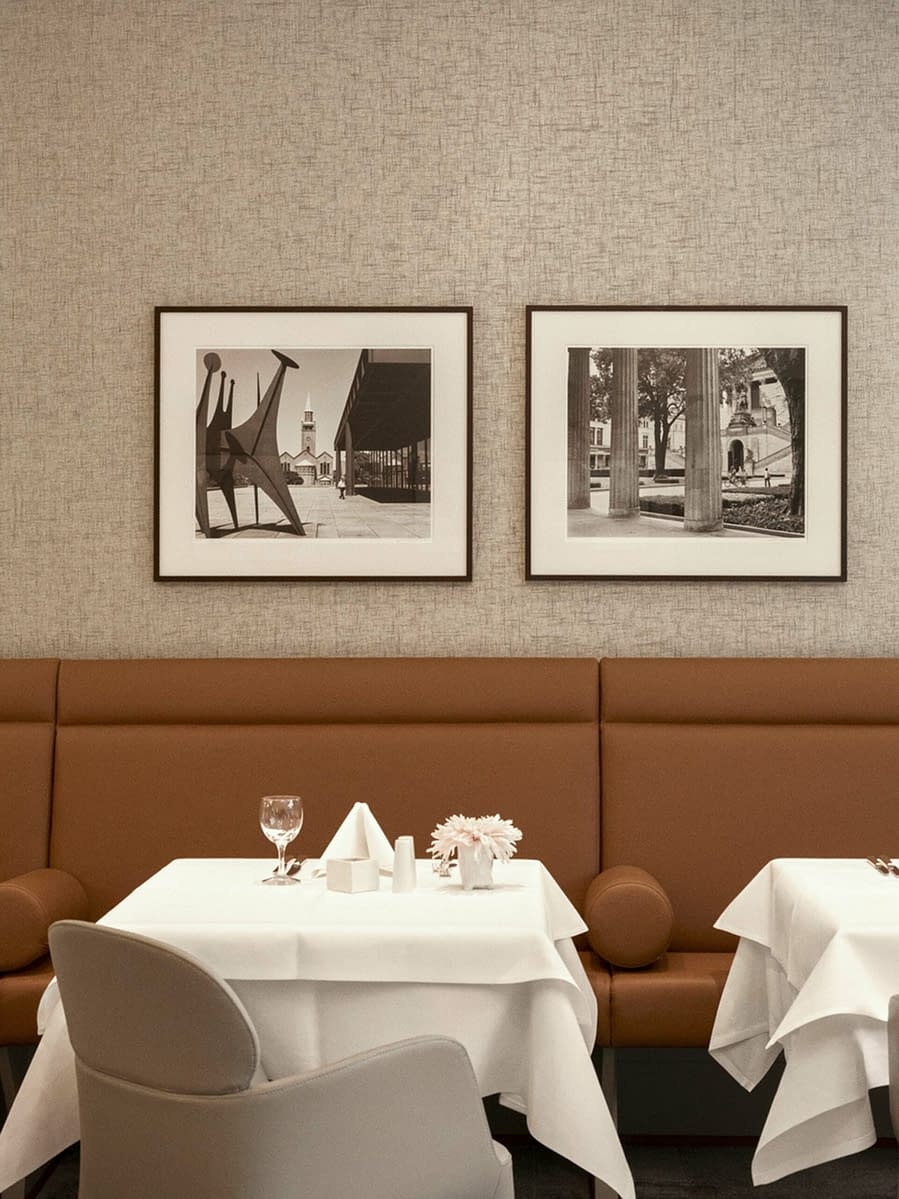 Tisch im Restaurant innerhalb der Tertianum Premium Residenz