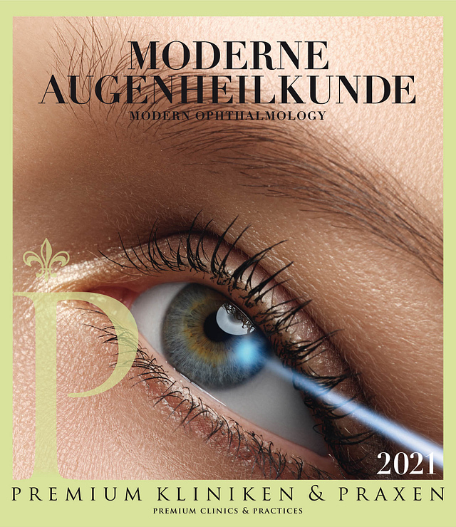 Cover vom Buch Premium Kliniken und Praxen Augenheilkunde