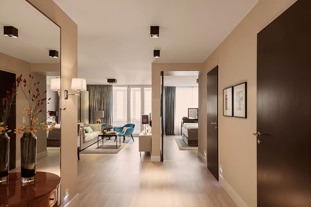 Eingang in eine Wohnung im Tertianum