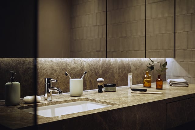 Badezimmer in der Seniorenresidenz Berlin