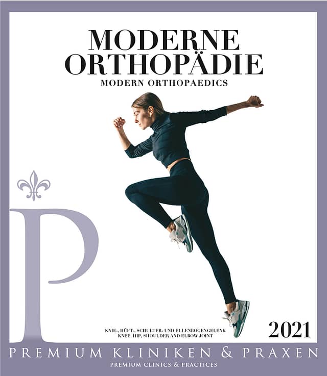 Cover vom Buch Premium Kliniken und Praxen Orthopädie