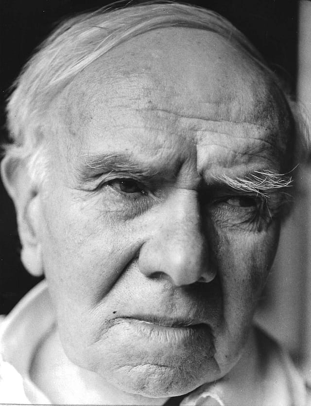 Porträt von August Wilhelm Dressler, 1965 (Aus dem Archiv der Galerie Nierendorf)