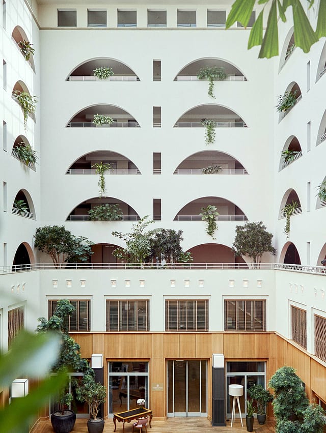 Aufnahme vom Atrium der Tertianum Residenz Berlin