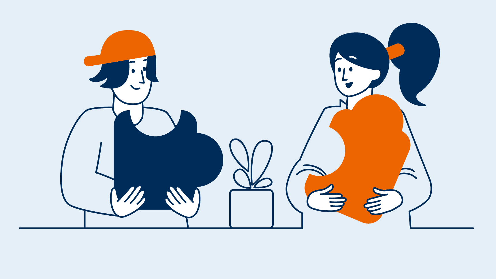 Illustration - PoS-Partner von easyCredit-Ratenkauf