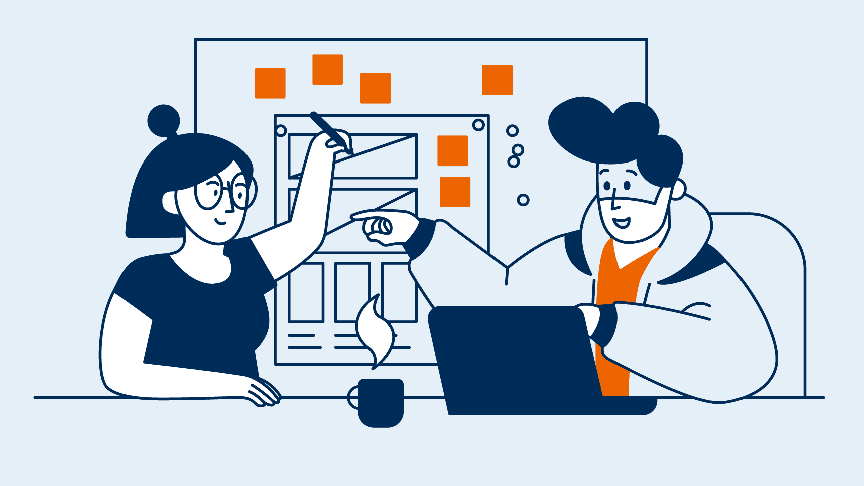 Illustration - Onlineshop-Partner von easyCredit-Ratenkauf