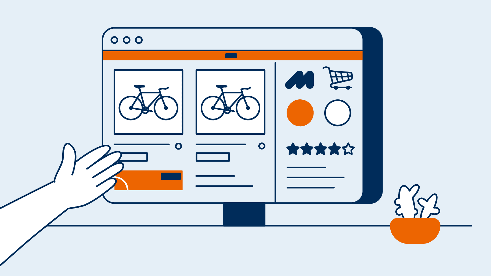 Illustration - Demoshop von easyCredit-Ratenkauf