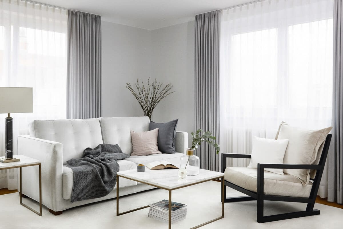 Altersgerechtes Wohnen mit gemütlichen Wohnzimmer in der Tertianum Premium Residenz