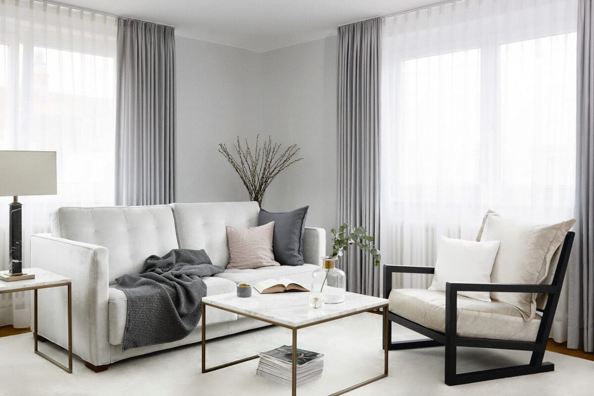 Altersgerechtes Wohnen mit gemütlichen Wohnzimmer in der Tertianum Premium Residenz