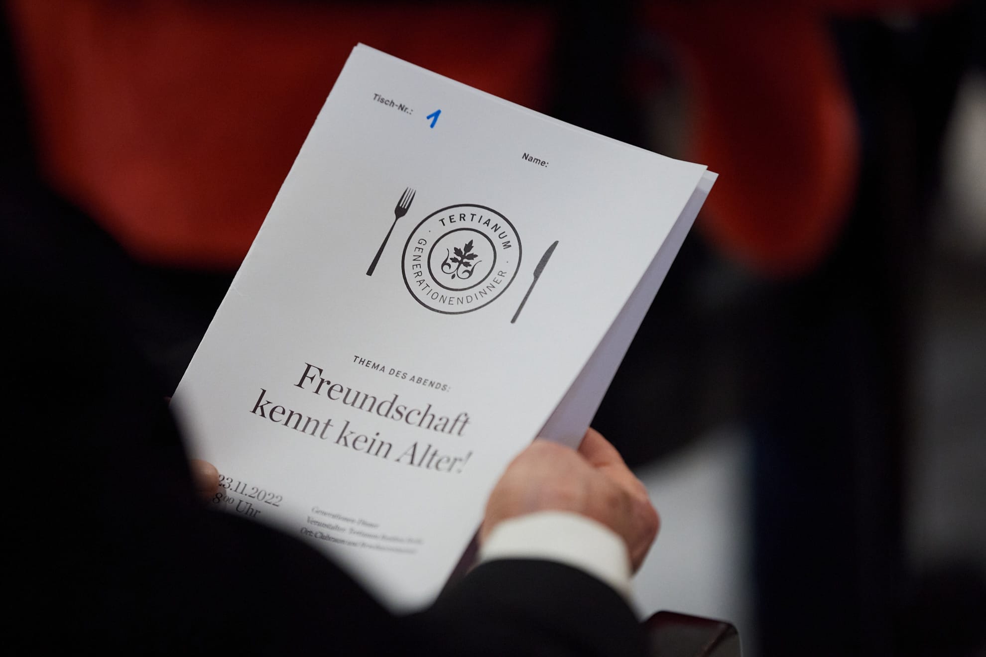Handout Freundschaft kennt kein Alter