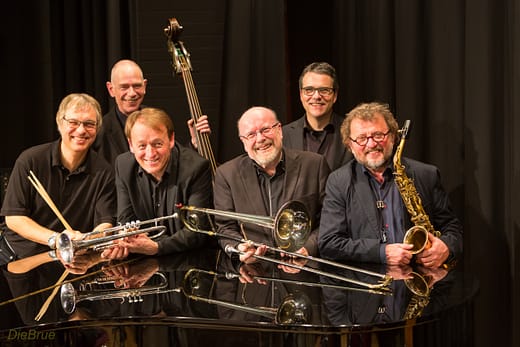 Musiker Swinging Christmas